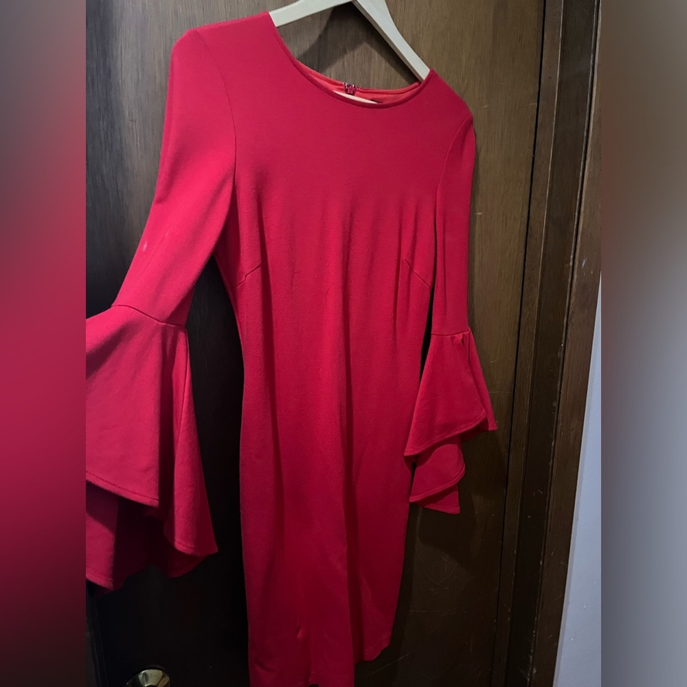 Red Christmas dress